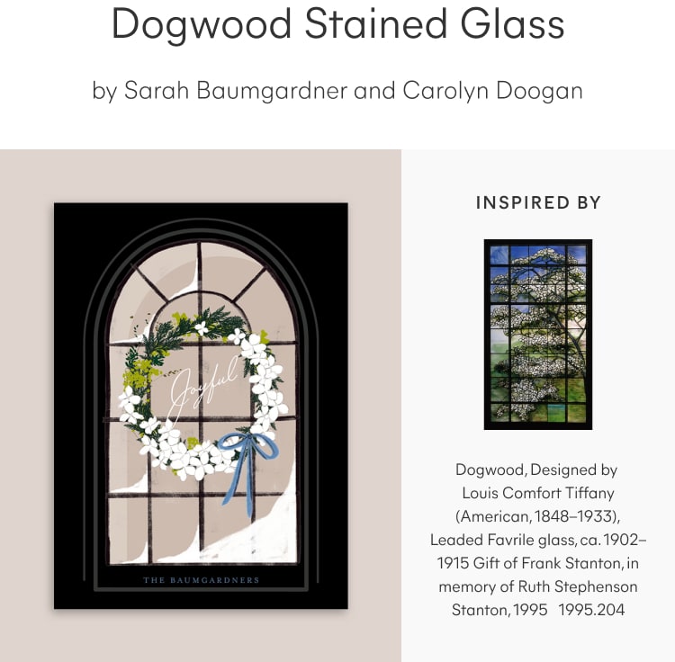 The Met - Slide 5: Dogwood Stained Glass