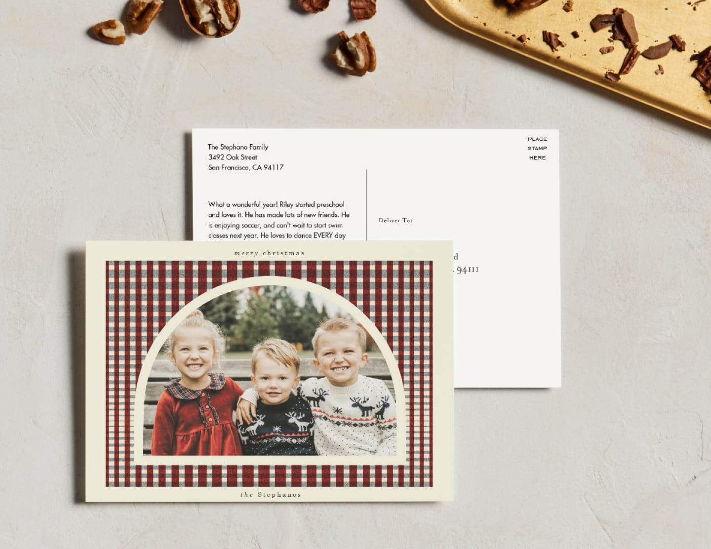 Smart and Chic Holiday Cards from Minted
