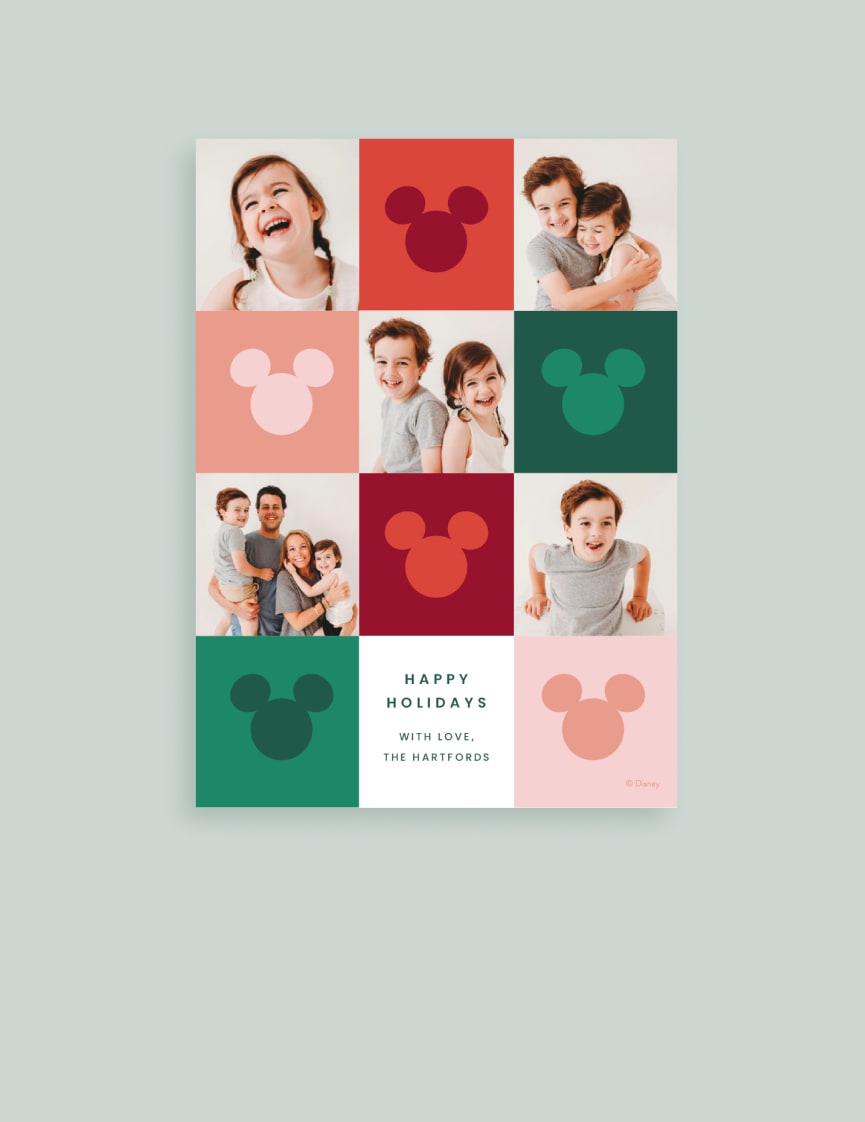 Disney Holiday Cards