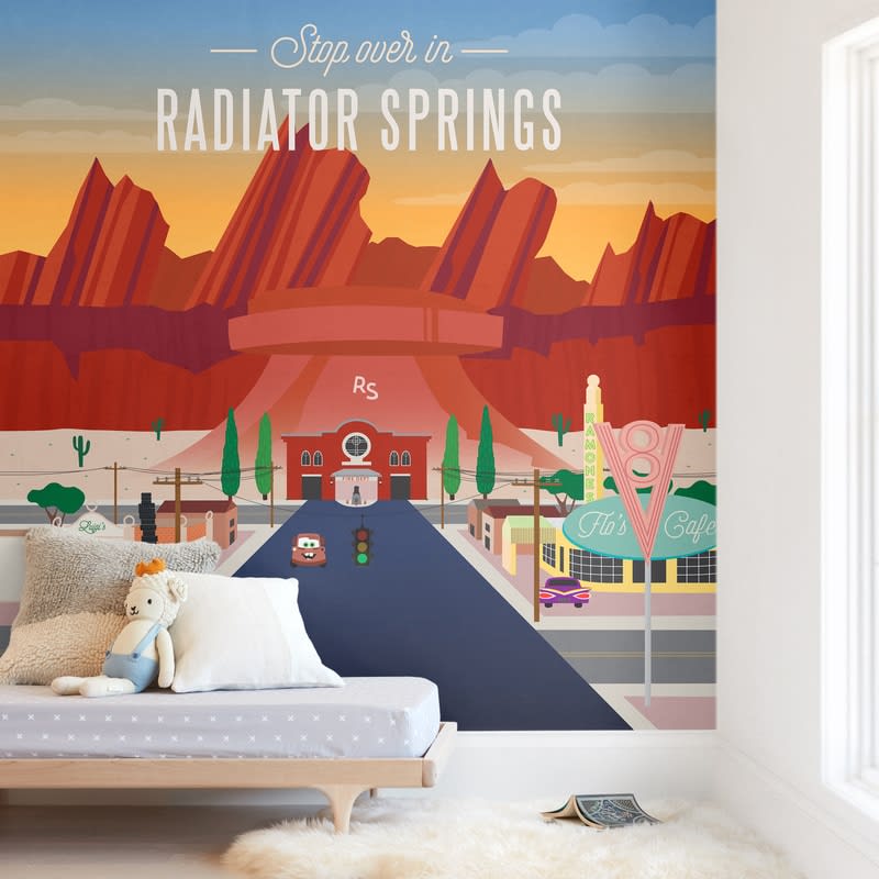 Stop Over In Radiator Springs Children's Wall Murals