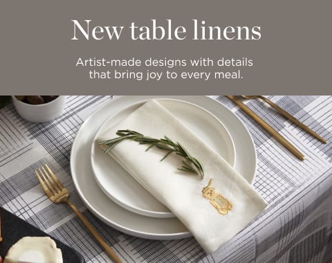 NEW! Table Linens