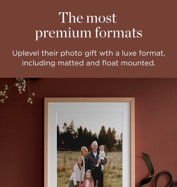 Premium Framed Photo Gifts