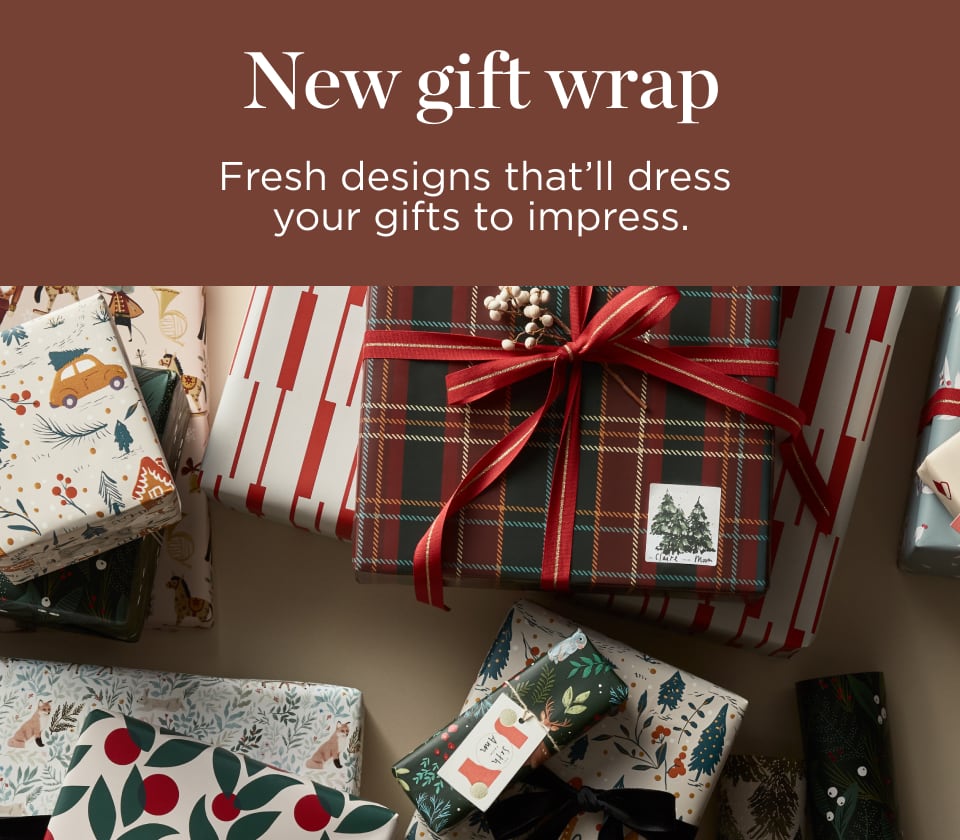 NEW! Wrapping Paper Rolls