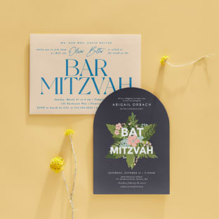 Milestones: Bar & Bat Mitzvah Invitations