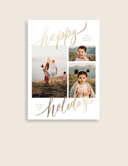Multi Photo Holiday Cards