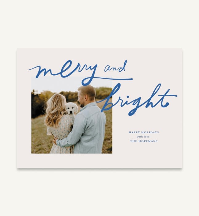 Exaggerated Merry and Bright by Ampersand Design Studio