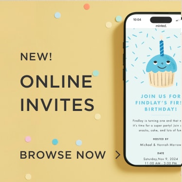 NEW ONLINE INVITATIONS