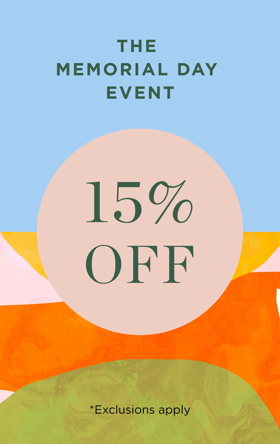 15% off sitewide*