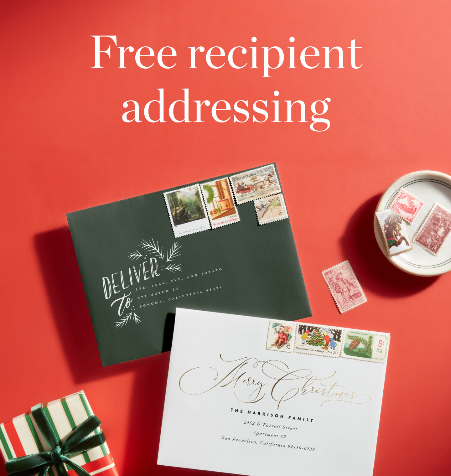 Free Recipient Addressing