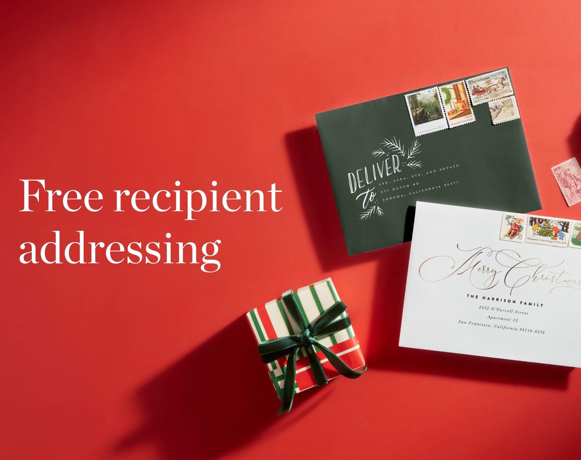 Free Recipient Addressing
