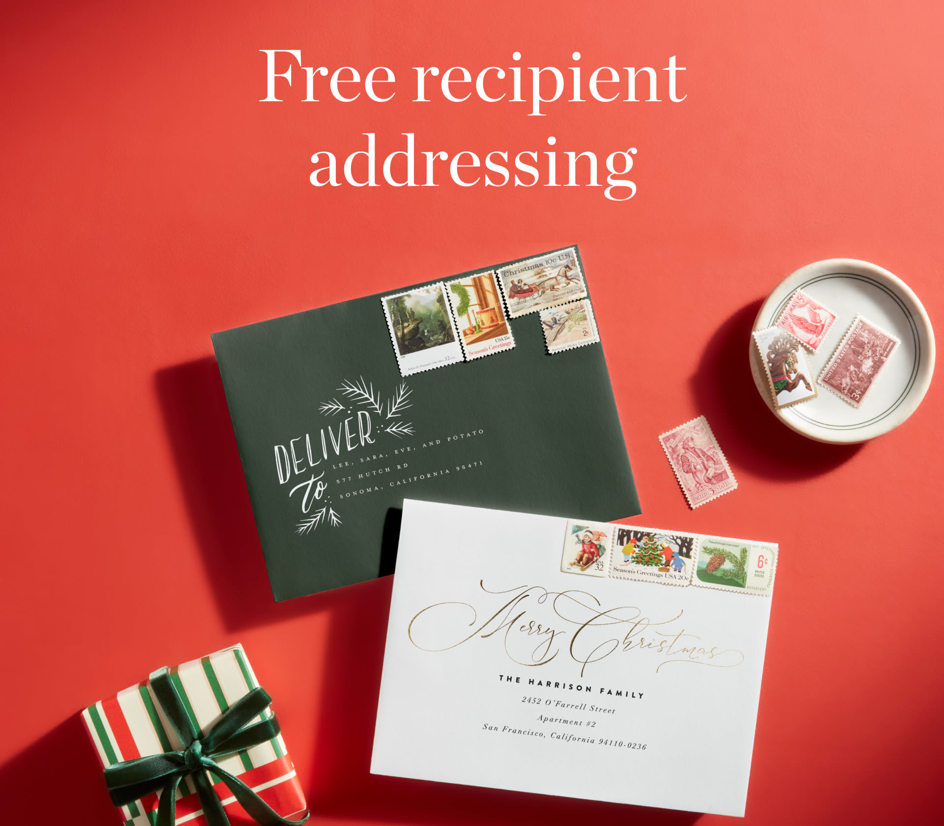 Free Recipient Addressing