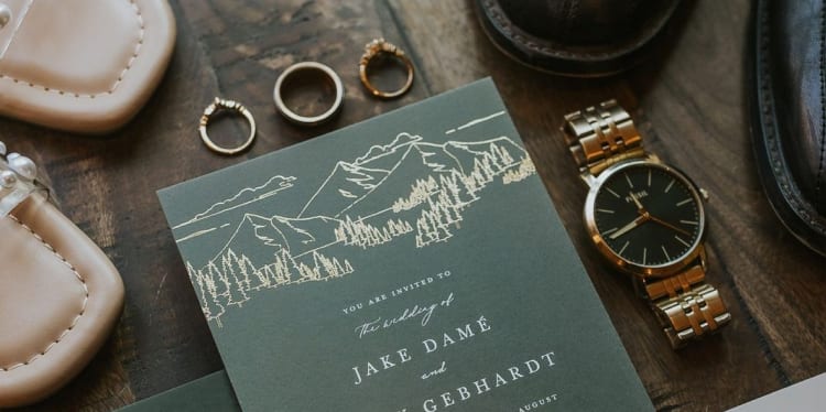 MOUNTAIN WEDDING THEME