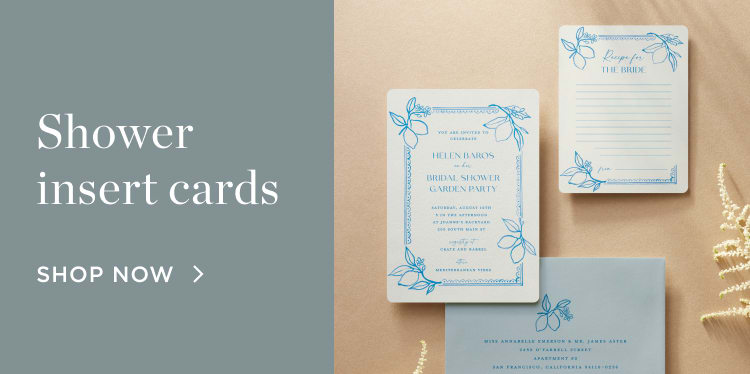 Bridal Shower Cards