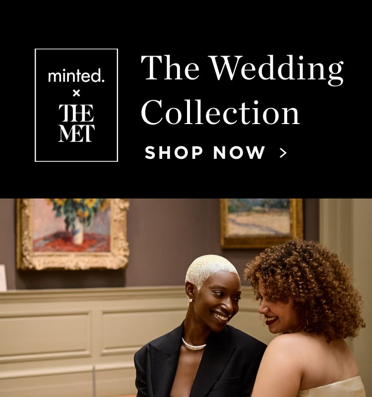 Minted x The Met Wedding