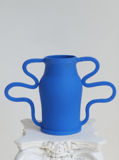 Curvy Amphora Matisse by KuuPottery