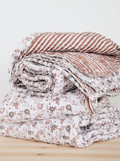 Kantha Quilt by Connected Goods