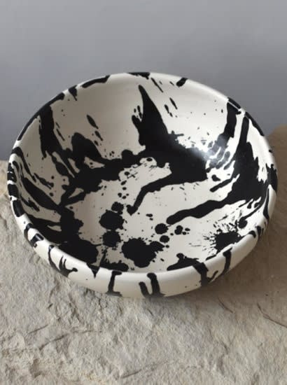 Rock Ceramic Salad Bowl by OWO Cerámica