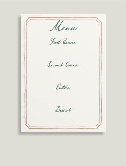 Shop WRITE-IN MENUS & PLACE CARDS