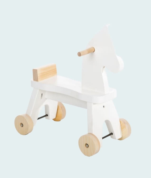 The Wooden Riding Horse by Millstream Home