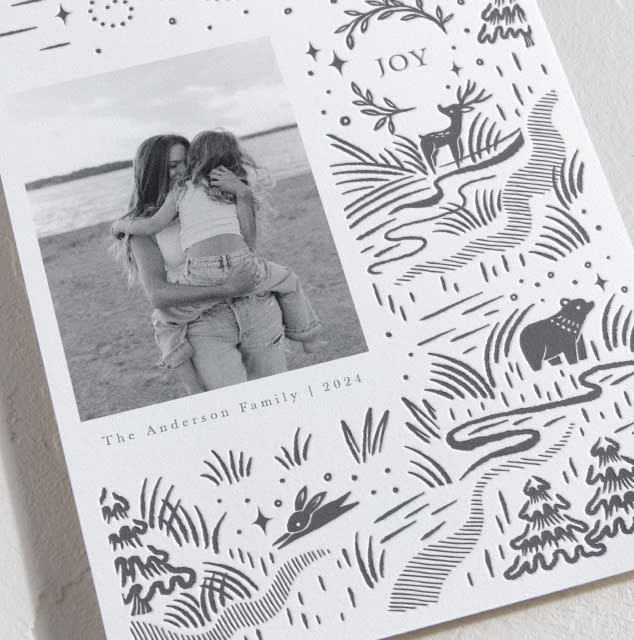 Letterpress holiday cards