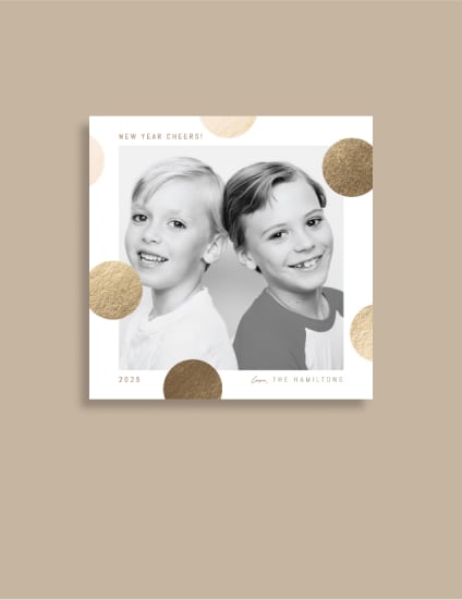 New Year Photo Cards