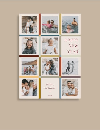 Multi-Photo New Year Cards