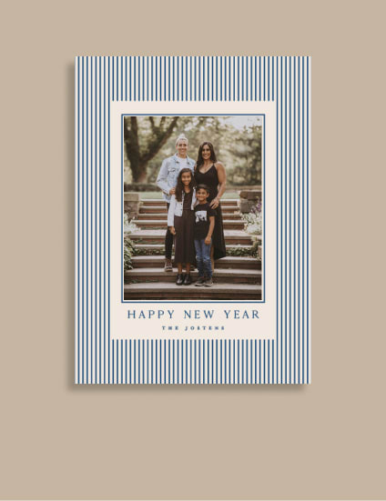 >New! Photo Mount New Year Cards