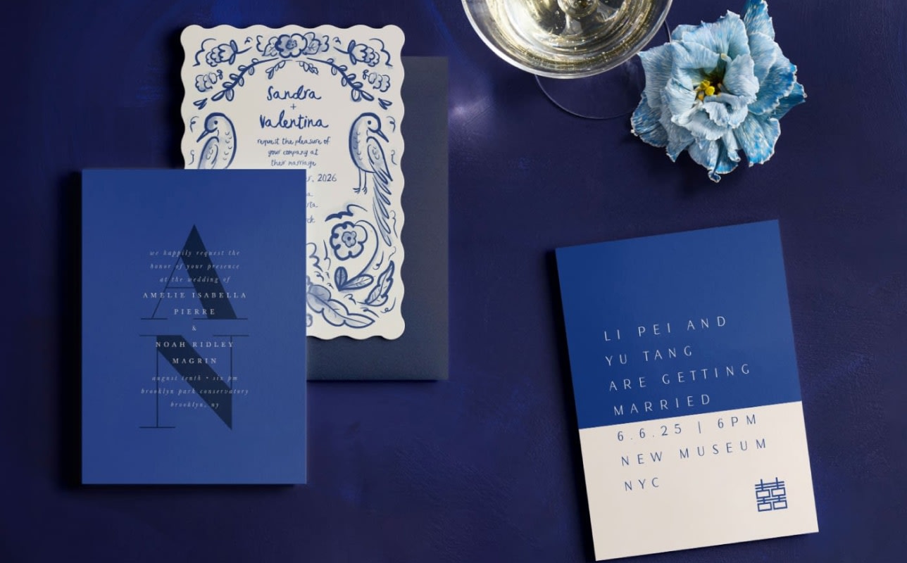 Minted Weddings - $100 off your first $500 spent on Wedding Stationery!