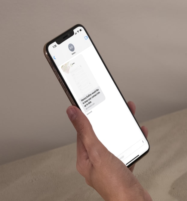 Gather addresses: get the Minted app