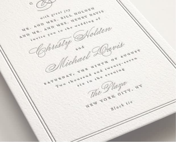 Wedding Invitation Wording & Etiquette