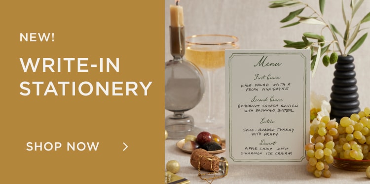 NEW! Fill In Stationery