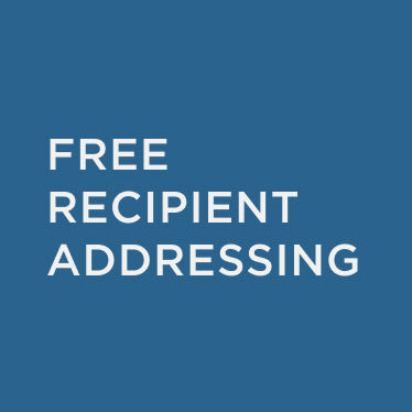 Free Recipient Addressing