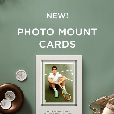 NEW! Photo Mount Graduation Cards