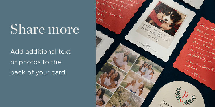 Holiday Cards - Share More with Backers