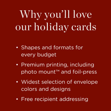 Premium Holiday Cards from Minted