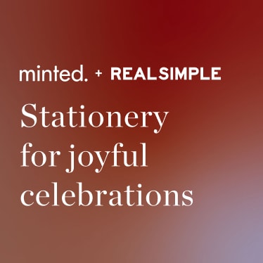 minted + Real Simple: Stationery for every celebration