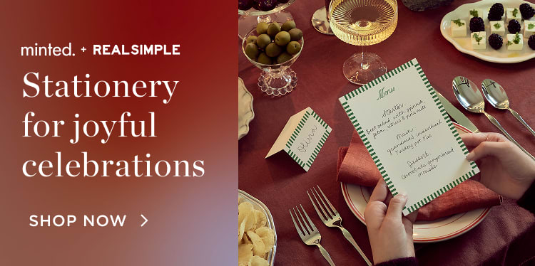 minted + Real Simple Collection