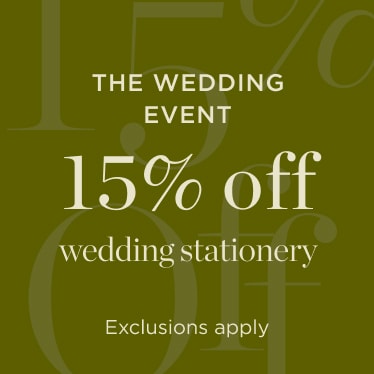 wedding promo sitewide