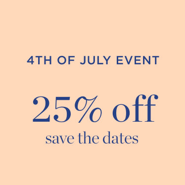 4th of July Save the Date Sale