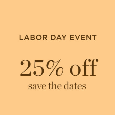 Labor Day Event 25% Off Save The Dates