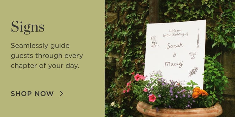 Wedding Signs