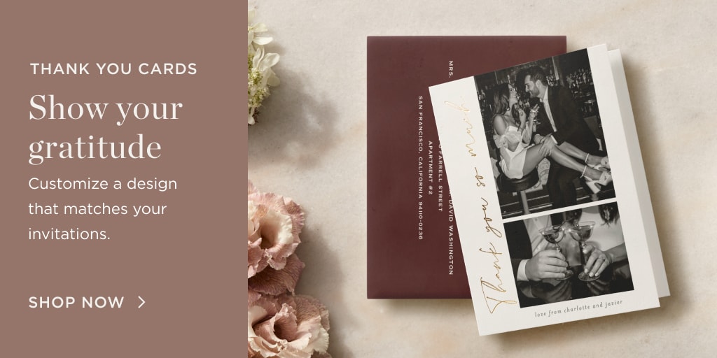 Wedding Thank You Card