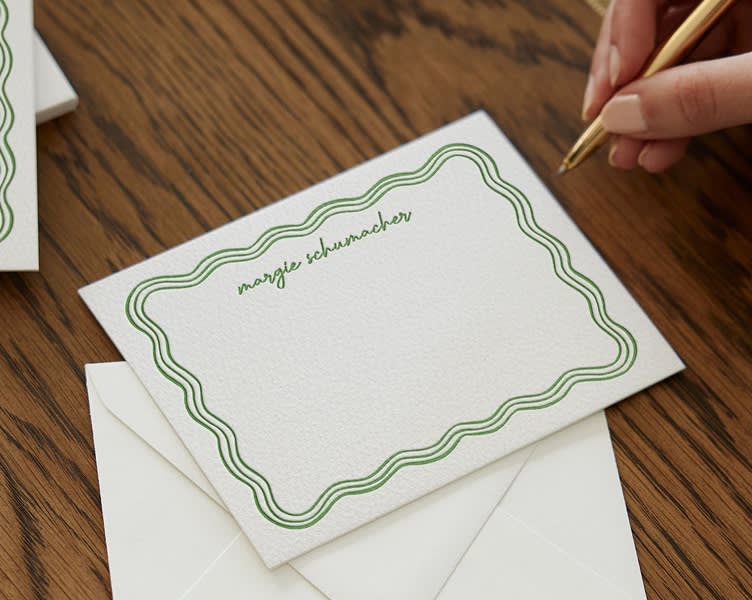 Shop personalized stationery