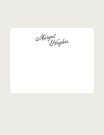 Personalized Stationery