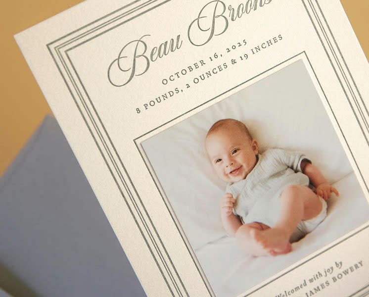 Shop Birth Announcements