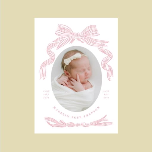 Girl Birth Announcements