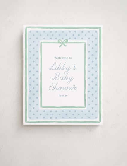 Baby Shower Signs