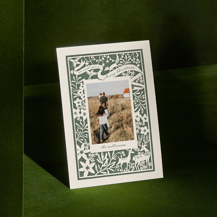 Holiday Challenge Winner: Woodland Papercut by Leah Matt