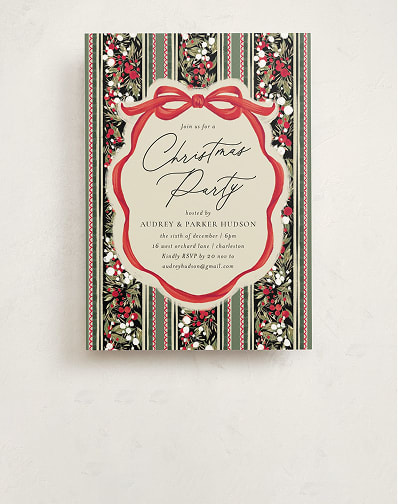 Holiday Party Invitations