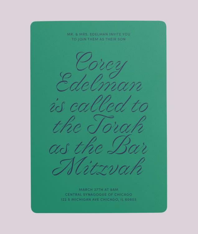 Bar Mitzvah & Bat Mitzvah